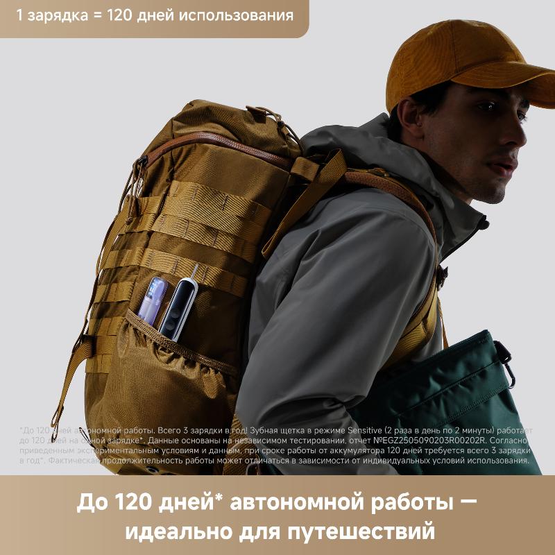 Электрическая зубная щётка Trouver Fresh 20 Vision Black