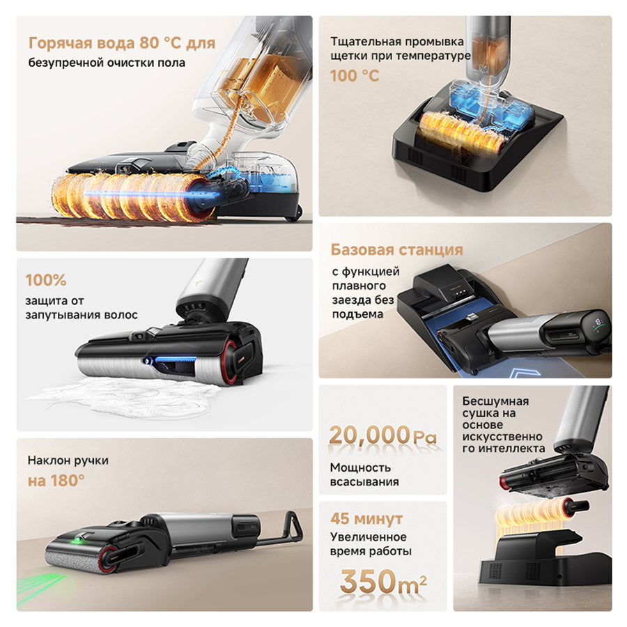 Моющий пылесос Trouver Wet and Dry Vacuum X4 Pro