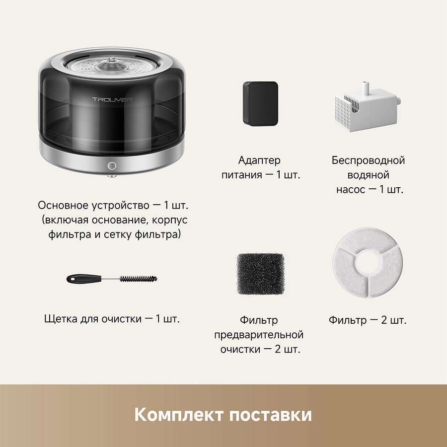 Поилка для животных Trouver WF20 Pro