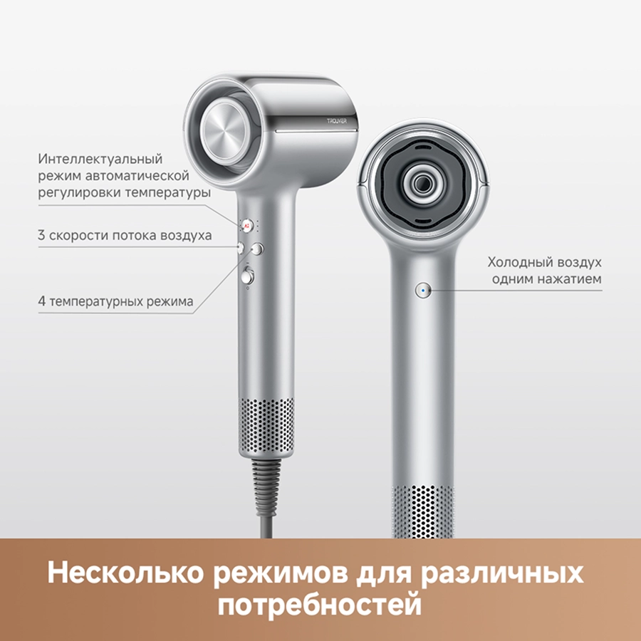 Фен Trouver Shine 20 Silver