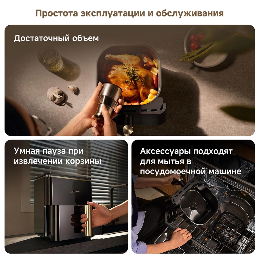 Аэрогриль Trouver Metalish AF10 Pro Black