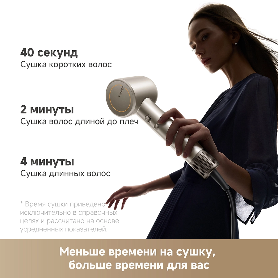 Фен Trouver Shine 10 Gold
